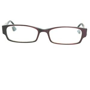 Prodesign Denmark 5606 Eyeglasses Frames Purple Floral Rectangular 51-16-135